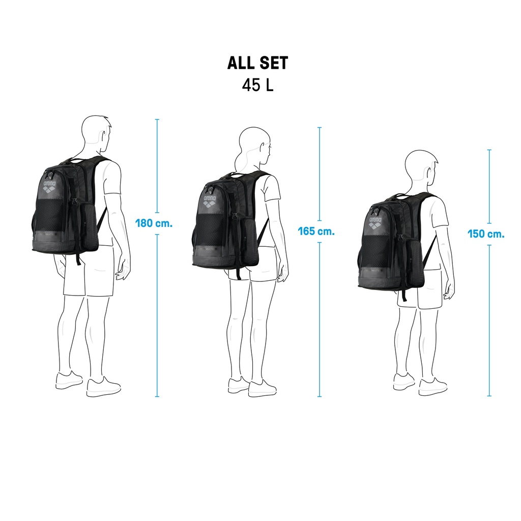ARENA ALL SET BACKPACK 45L